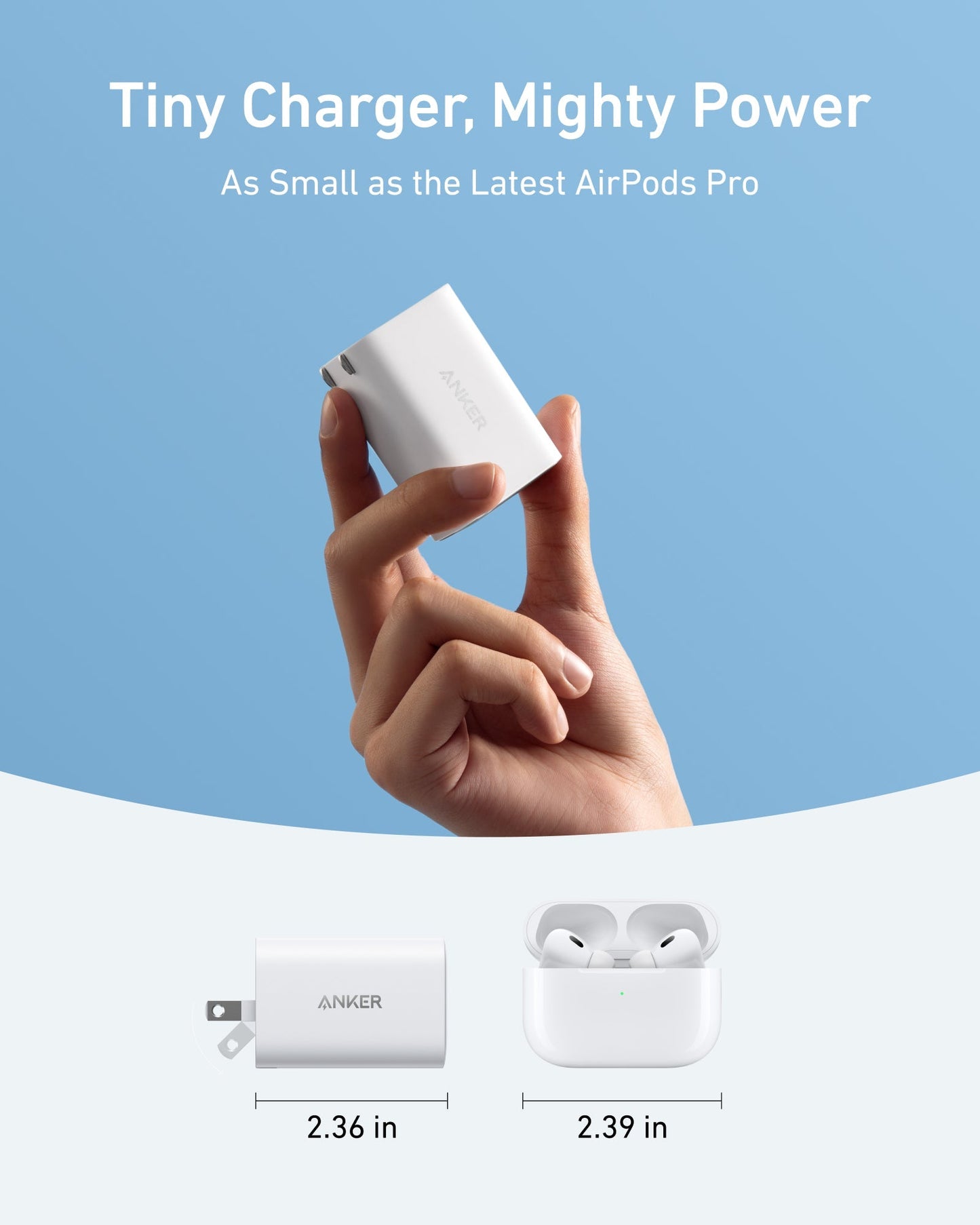 Anker Nano Charger (100W) with USB-C Cable Anker