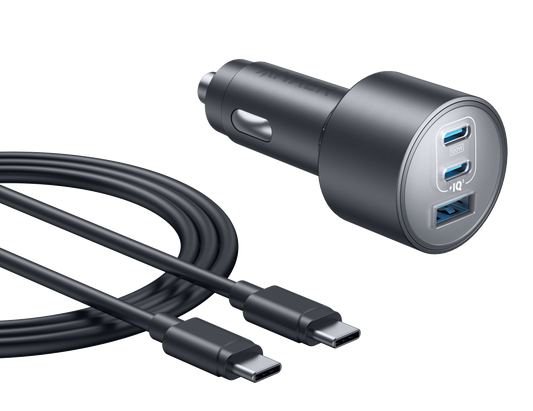 Anker Nano Car Charger (167.5W, 3 Ports) Anker