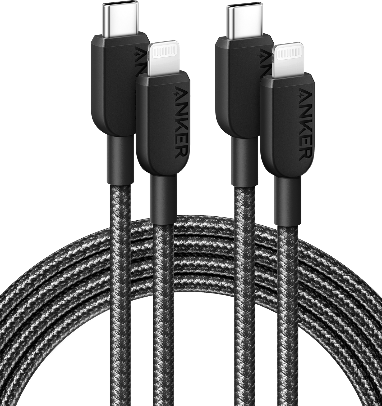 Anker <b>310</b> USB-C to Lightning Cable (6 ft, 2-Pack) Anker