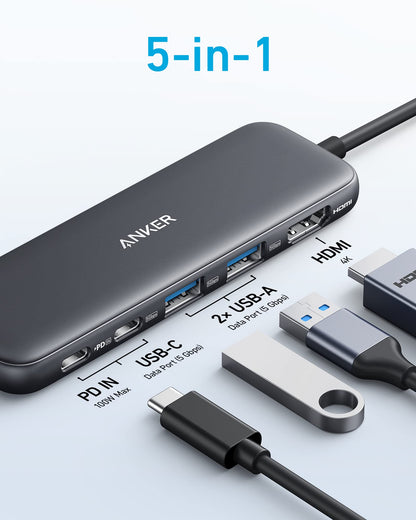 Refurbished Anker <b>332</b> USB-C Hub (5-in-1) Anker