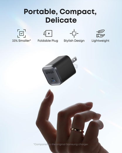 Anker Nano Charger (45W) with USB-C to USB-C Cable Anker