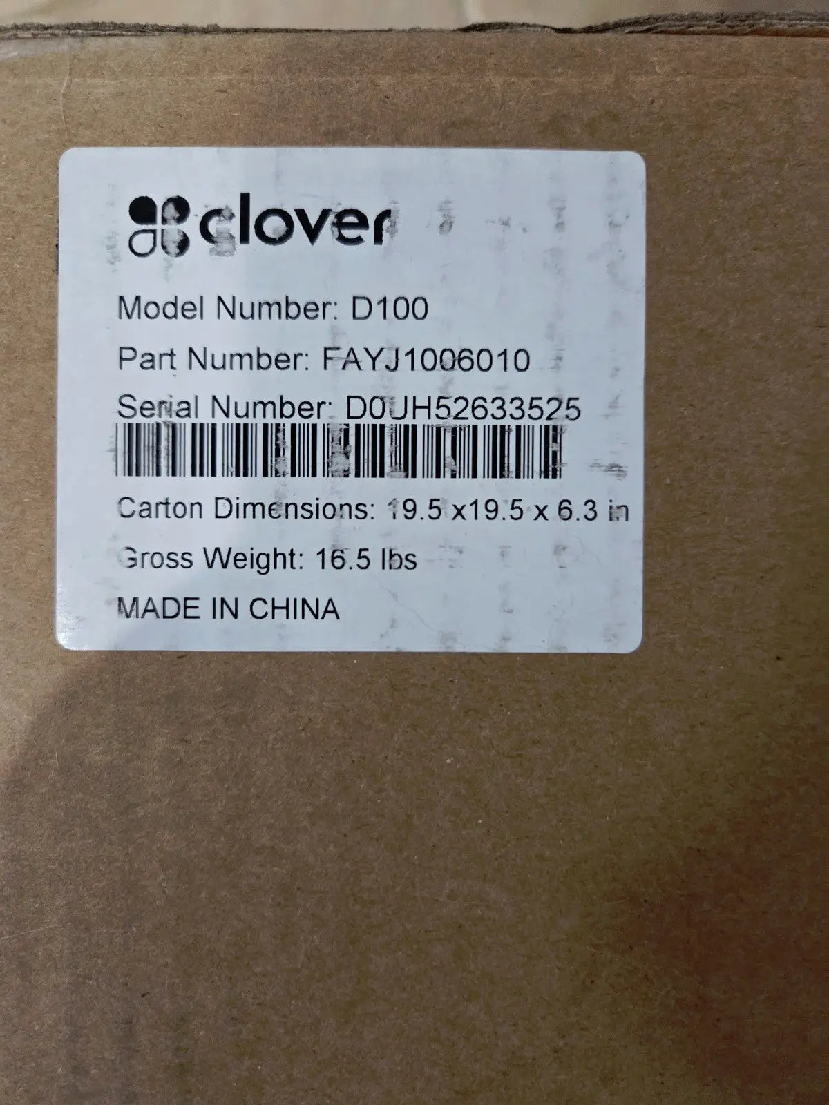 Clover Station Cash Drawer with 2 Keys- Used POS Nerds