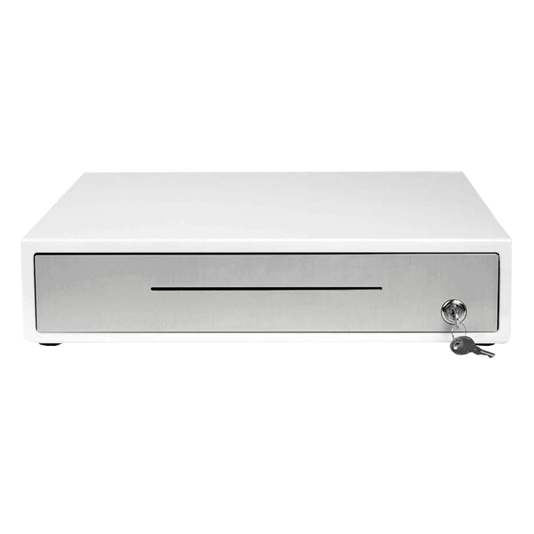 USED ~ Clover Station Cash Drawer with 2 Keys POS Nerds