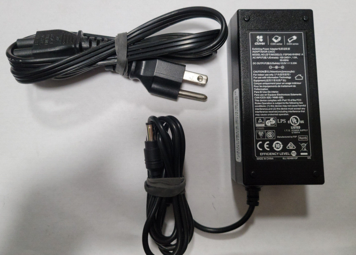 Clover Flex/ Clover Mini Black Power Supply POS Nerds