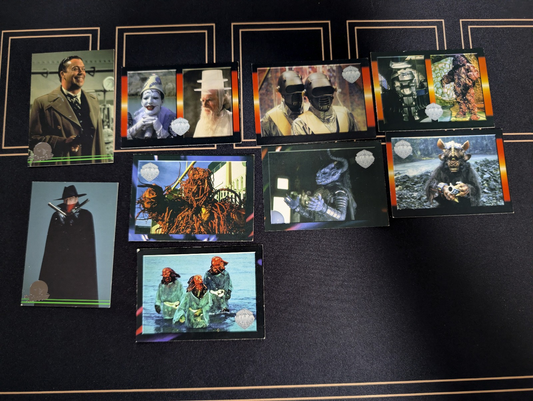 Doctor Who Trading Cards by Cornerstone Communications in the mid-1990s POS Nerds