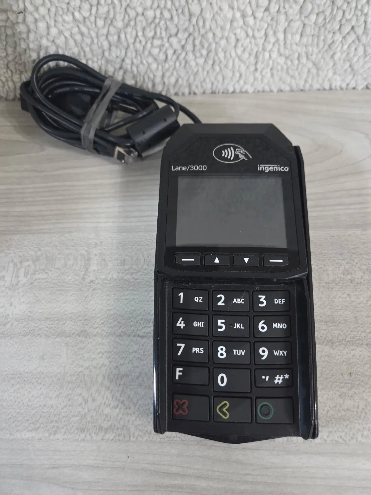 Ingenico Lane 3000 Pinpad Terminal w/ cable **AS-IS** POS Nerds