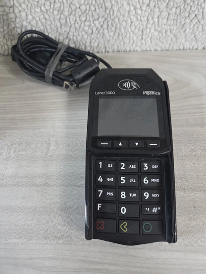 Ingenico Lane 3000 Pinpad Terminal w/ cable **AS-IS** POS Nerds