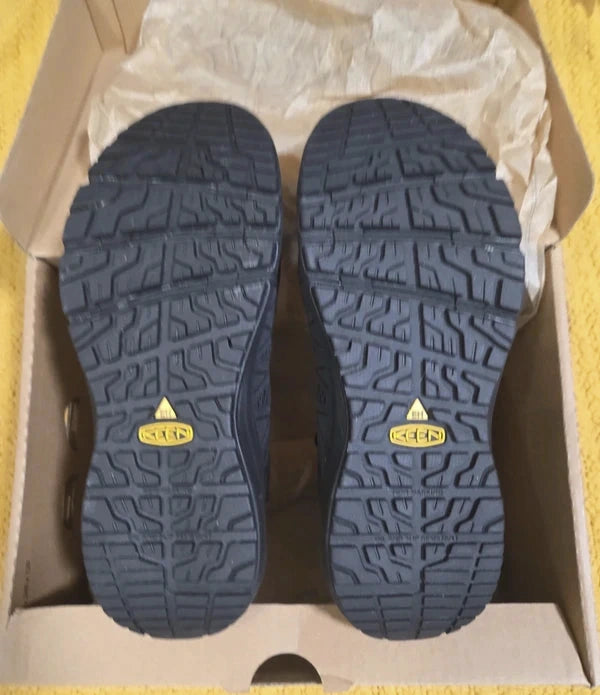 Keen Utility Vista Energy Black Composite Toe Safety Work Shoes- Womens Size 8W POS Nerds