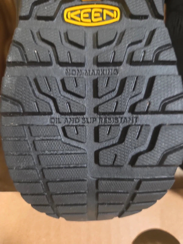 Keen Utility Vista Energy Black Composite Toe Safety Work Shoes- Womens Size 8W POS Nerds