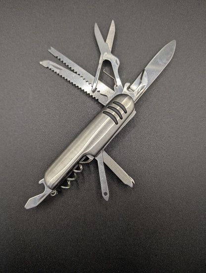 Multi-use Army Pocket Knife Small Folding Mini Outdoor Survival Tool POS Nerds
