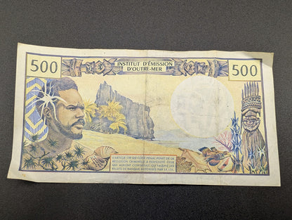 New Caledonia 1985 500 Francs POS Nerds