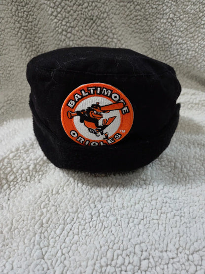 Custom Baltimore Orioles Winter BDU Patrol Cap / Hat w/ ear covers~ Size 7 3/4 POS Nerds