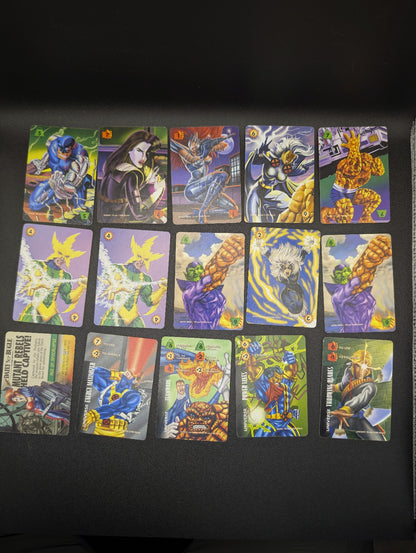 Over Power Card Game 1995 Marvel Lot Of 108 Cards POS Nerds