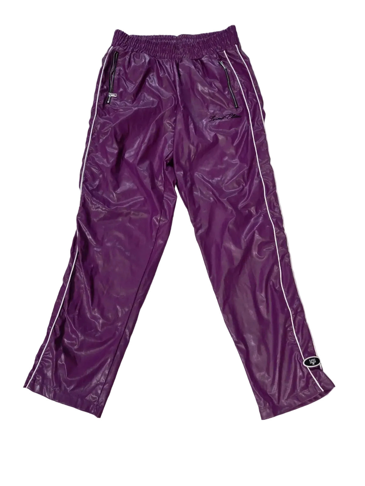 NWOT~ Boohooman Limited Edition 100% polyester purple pants POS Nerds