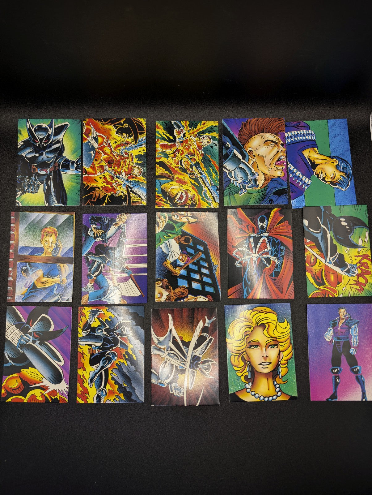 Shadowhawk Base Card Set 93 - Comic Cards 1992 Shadow Hawk POS Nerds