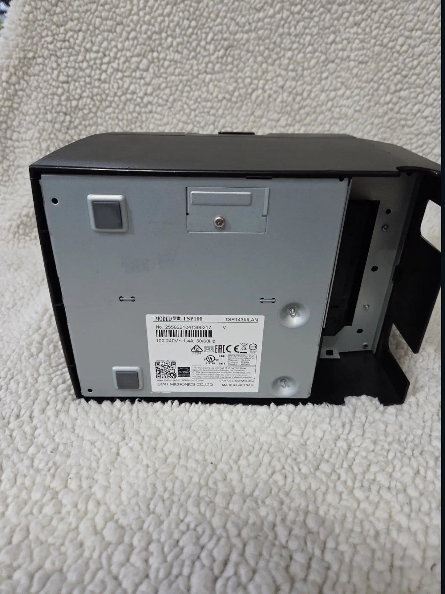 Star Micronics TSP143IIILAN ETHERNET Receipt Printer - Refurb POS Nerds
