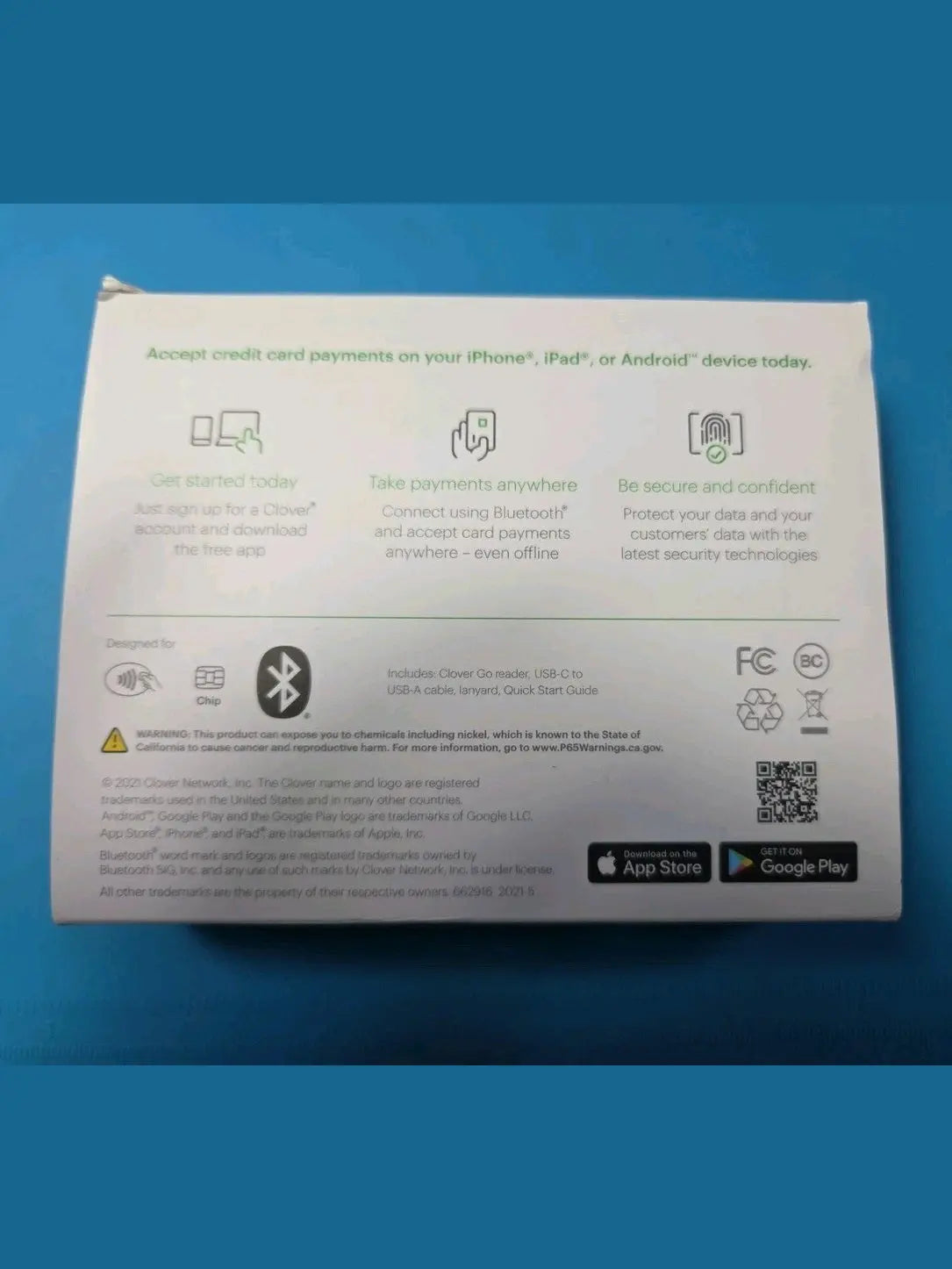 Clover Go Card Reader (3rd Generation) - Refurb POS Nerds
