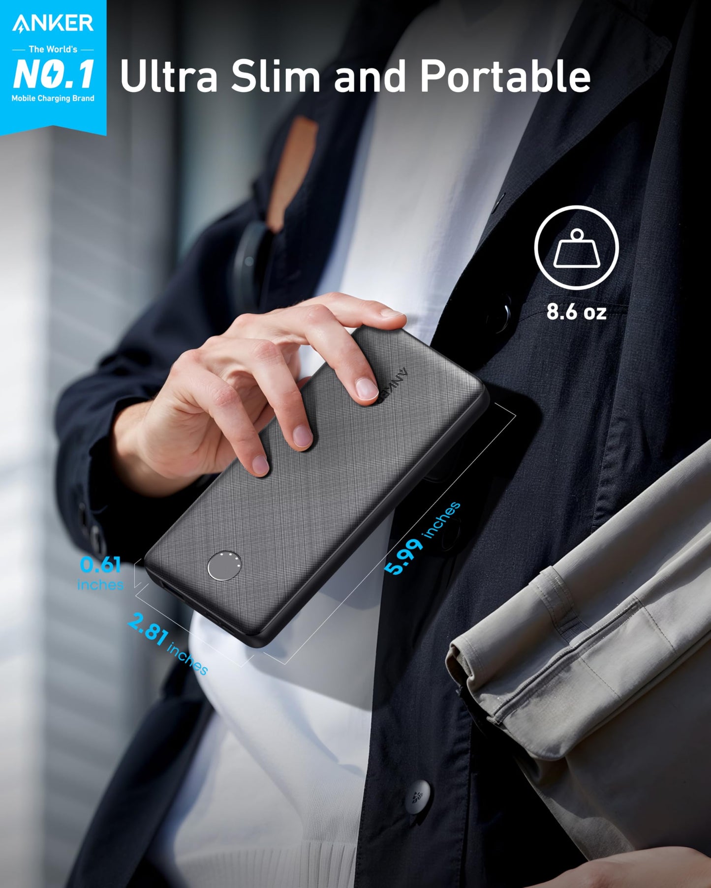 Anker <b>313</b> Power Bank (PowerCore 10K) Anker