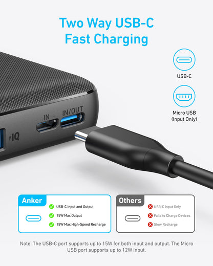 Anker <b>313</b> Power Bank (PowerCore 10K) Anker