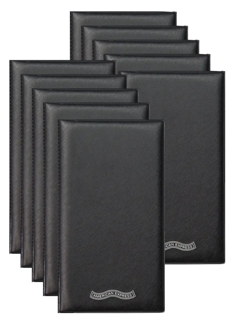 AMEX Double Panel Check Presenter/ Restaurant Bill/ Server Book - New POS Nerds