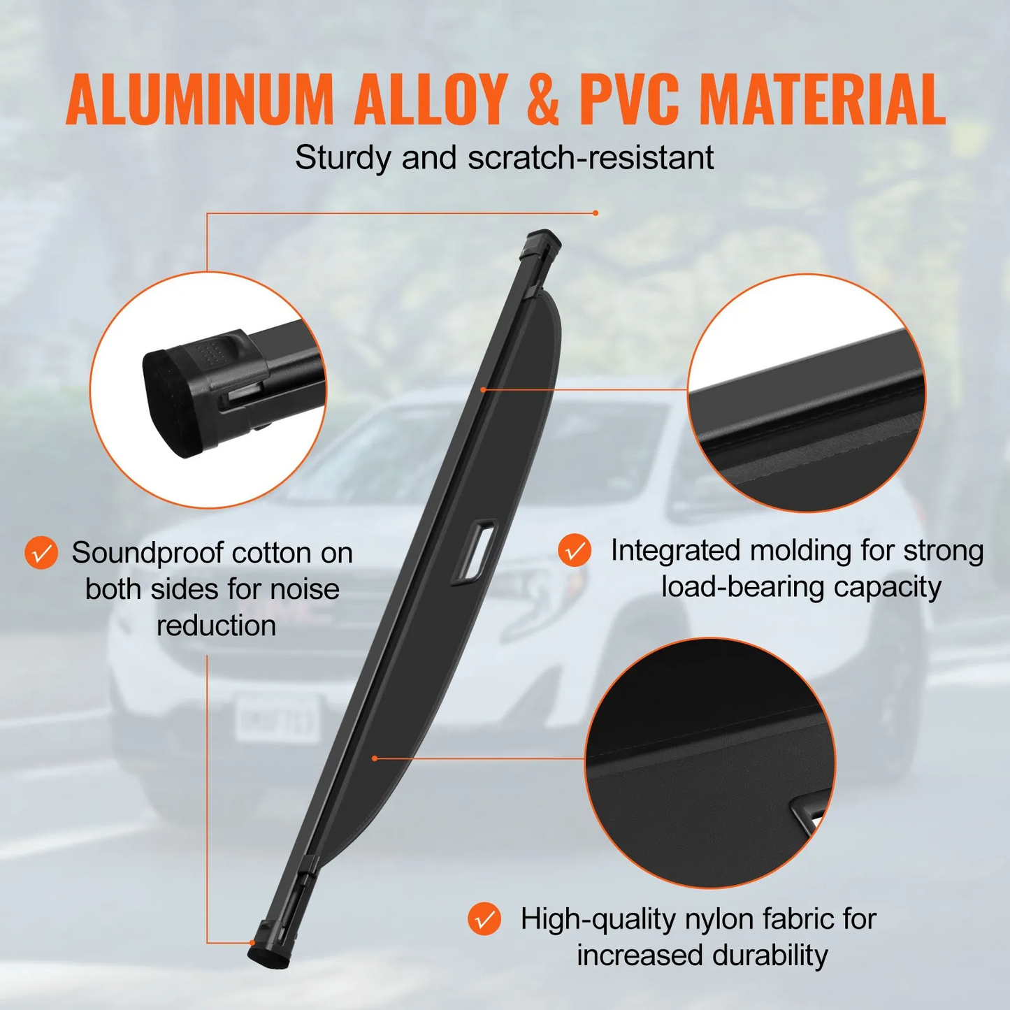 VEVOR Retractable Cargo Cover/ Trunk Cover- 18- 24 GMC Terrain & Chevy Equinox POS Nerds
