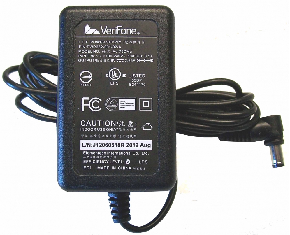 Verifone Vx 520 Contactless Power Supply POS Nerds