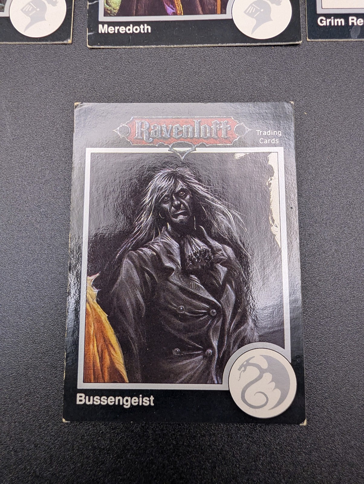 Vintage 1991 TSR Advanced Dungeons & Dragons Ravenloft Trading Card Lot (16 Cards) POS Nerds