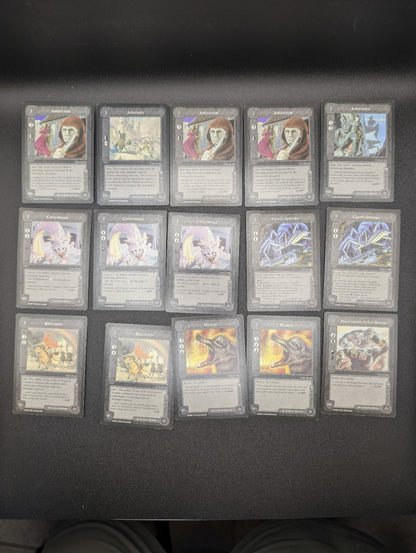 Vintage 1995 Middle-Earth CCG: The Wizards (Limited Edition) 261 Cards POS Nerds