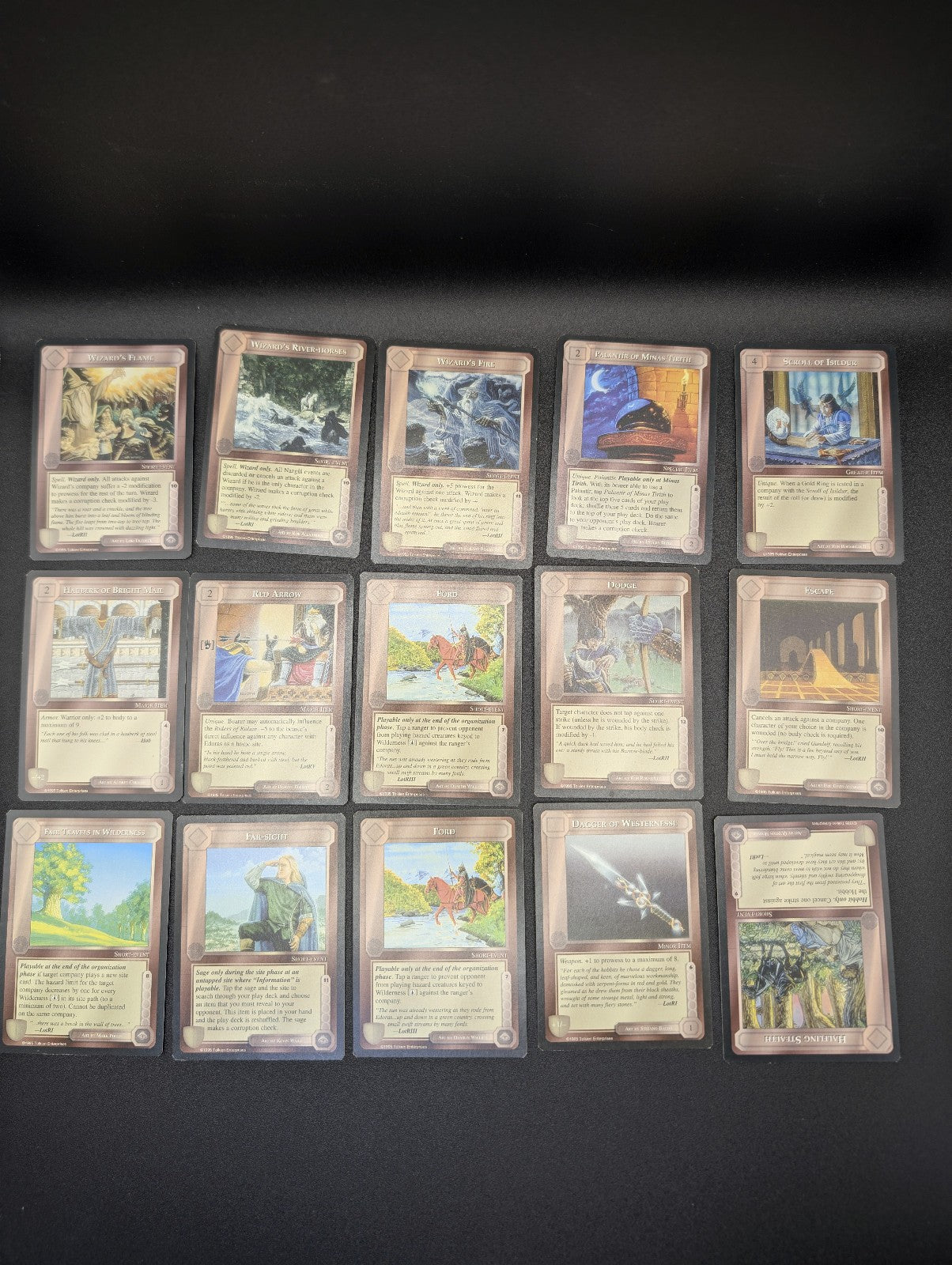 Vintage 1995 Middle-Earth CCG: The Wizards (Limited Edition) 261 Cards POS Nerds