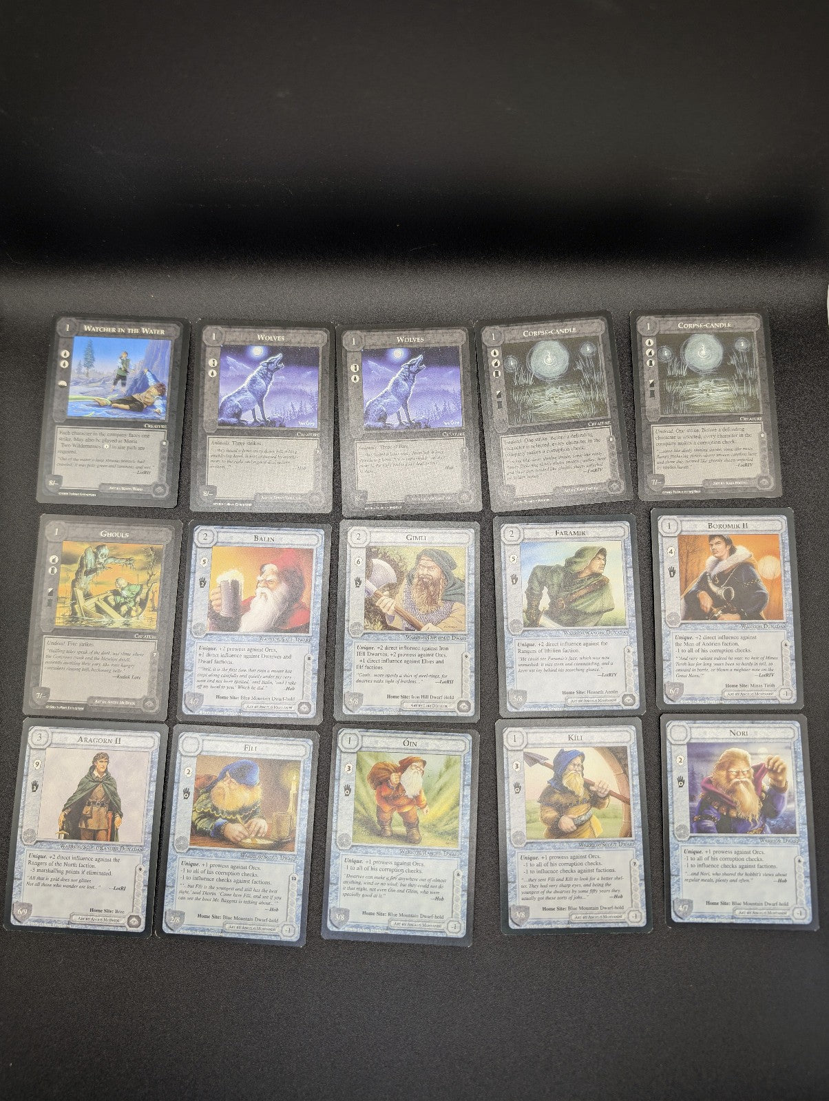 Vintage 1995 Middle-Earth CCG: The Wizards (Limited Edition) 261 Cards POS Nerds