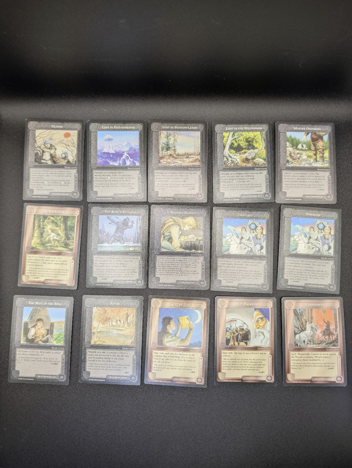 Vintage 1995 Middle-Earth CCG: The Wizards (Limited Edition) 261 Cards POS Nerds