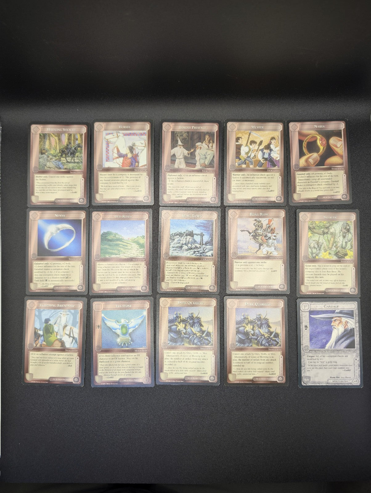 Vintage 1995 Middle-Earth CCG: The Wizards (Limited Edition) 261 Cards POS Nerds