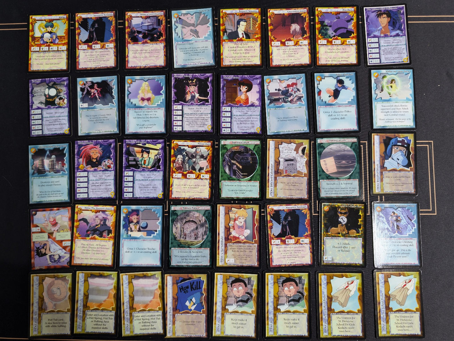 Vintage Ani-Mayhem CCG - 497 Card Lot (1995/1996 Pioneer) – Massive Collection! POS Nerds