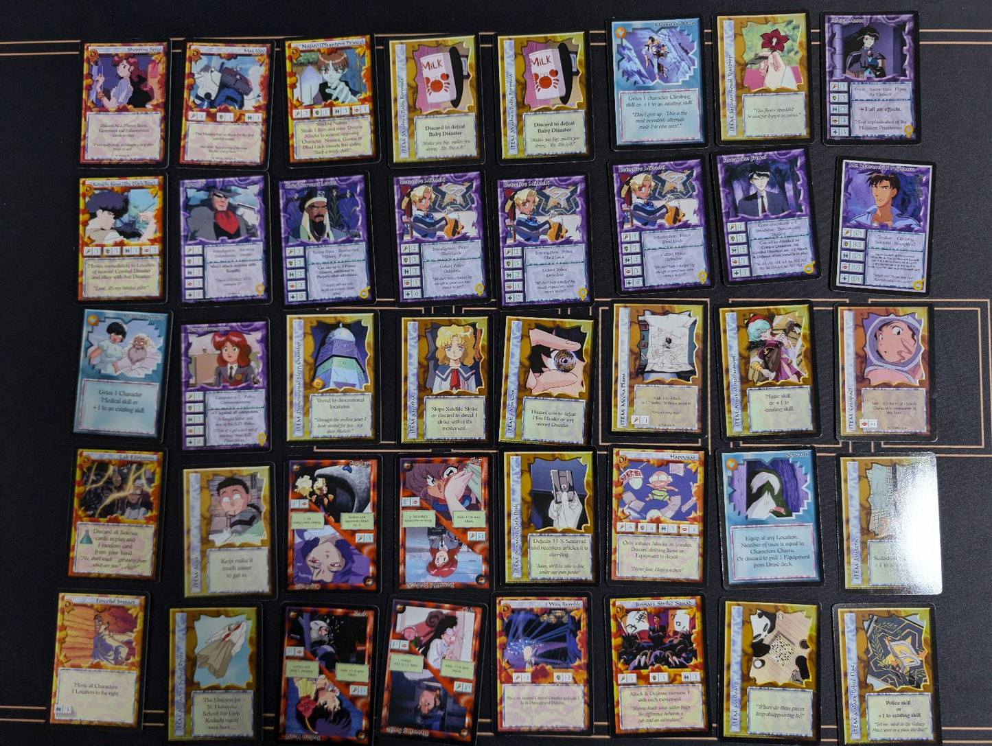 Vintage Ani-Mayhem CCG - 497 Card Lot (1995/1996 Pioneer) – Massive Collection! POS Nerds