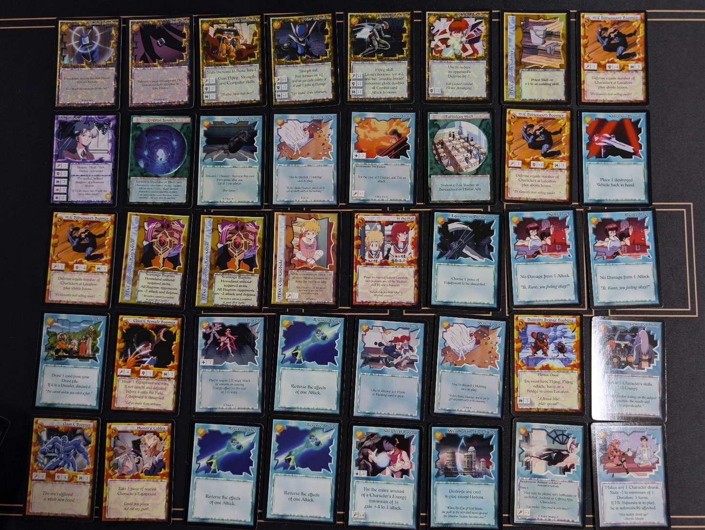 Vintage Ani-Mayhem CCG - 497 Card Lot (1995/1996 Pioneer) – Massive Collection! POS Nerds