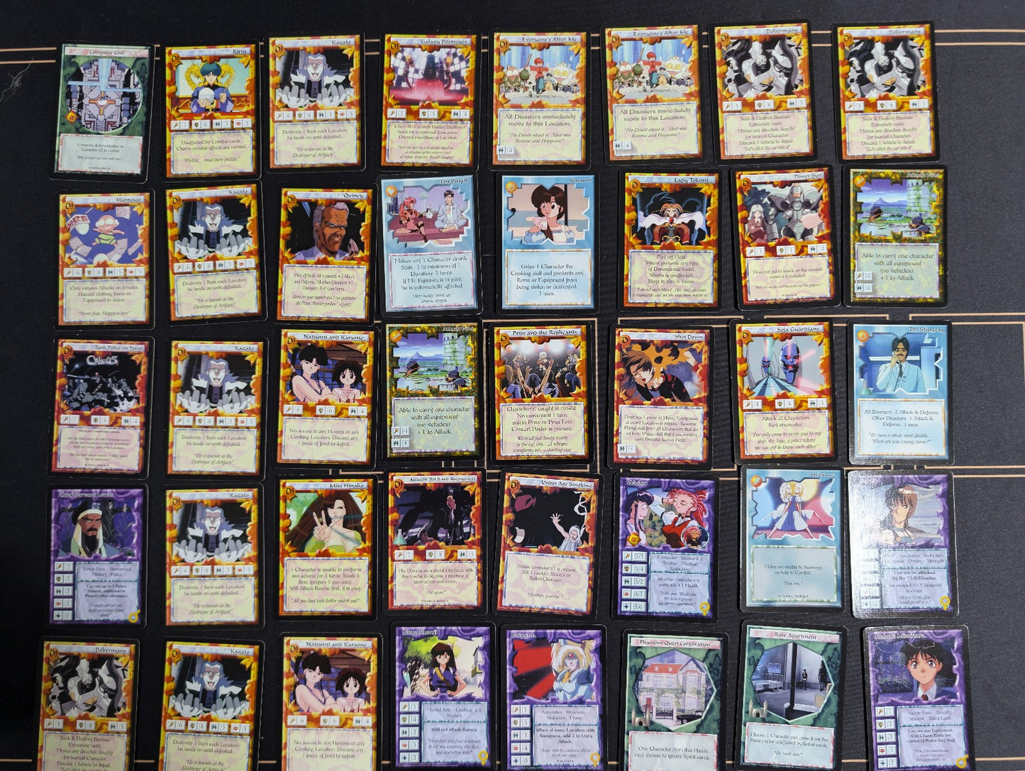 Vintage Ani-Mayhem CCG - 497 Card Lot (1995/1996 Pioneer) – Massive Collection! POS Nerds