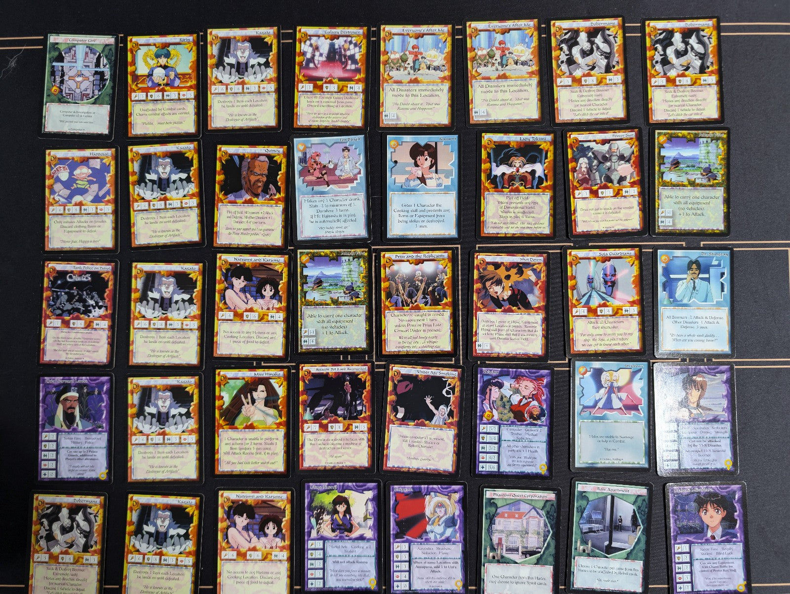 Vintage Ani-Mayhem CCG - 497 Card Lot (1995/1996 Pioneer) – Massive Collection! POS Nerds