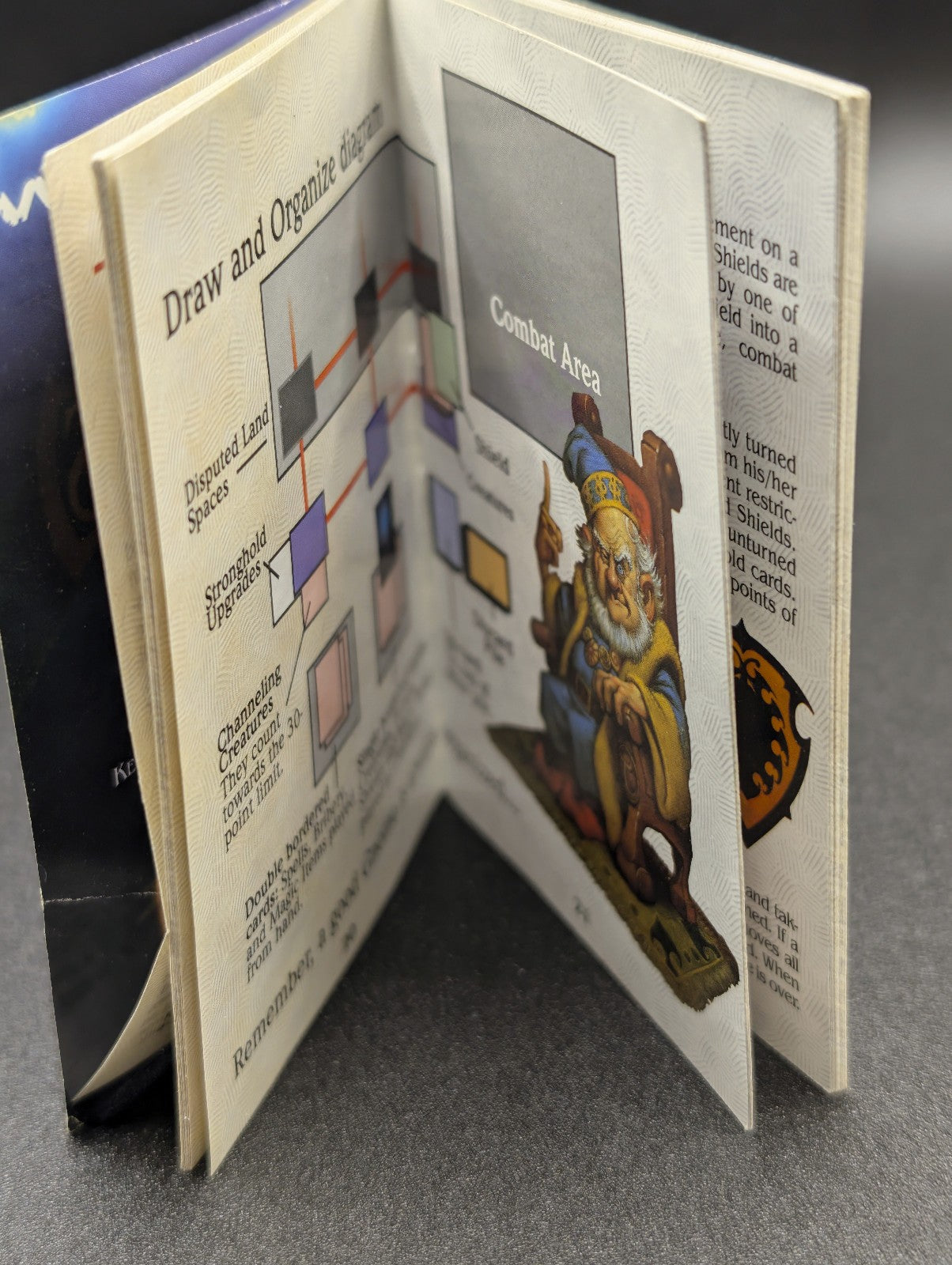 60- Vintage Guardians CCG (Collectible Card Game) Lot with Rule Book – 1995 FPG POS Nerds