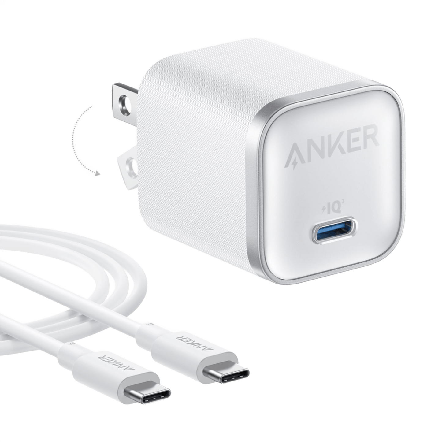 Anker Nano Charger (45W) with USB-C to USB-C Cable Anker