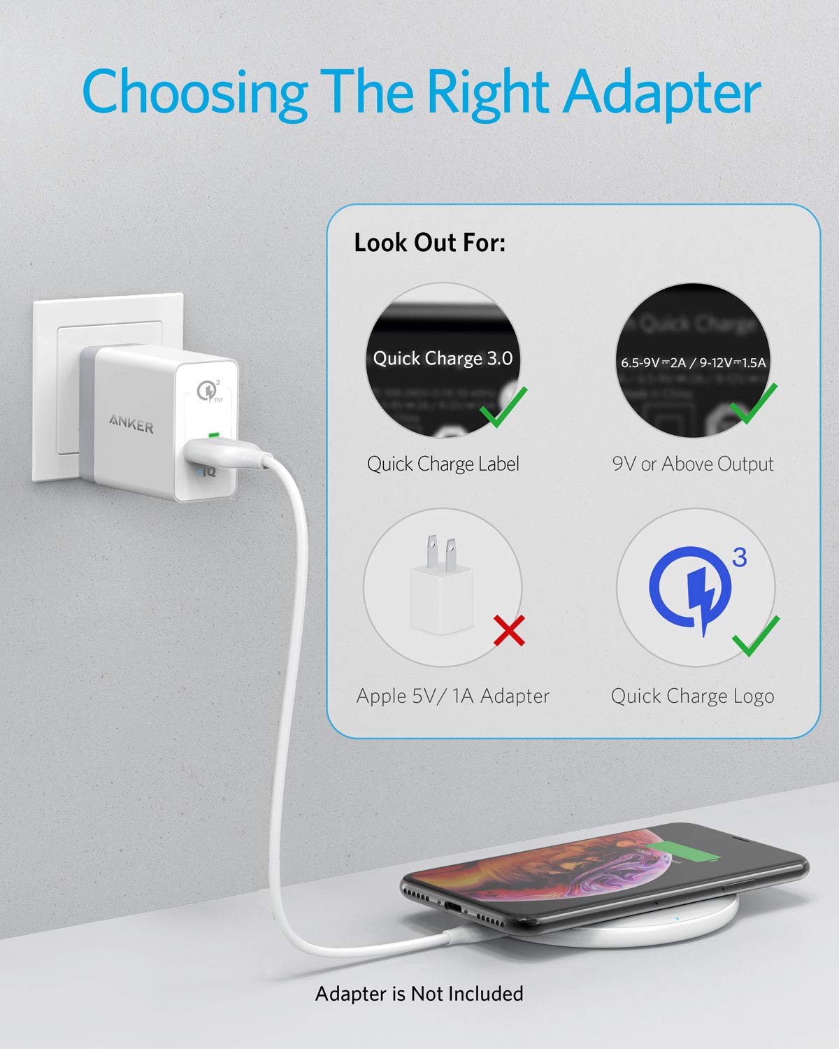 Anker <b>313</b> Wireless Charger (Pad) Anker