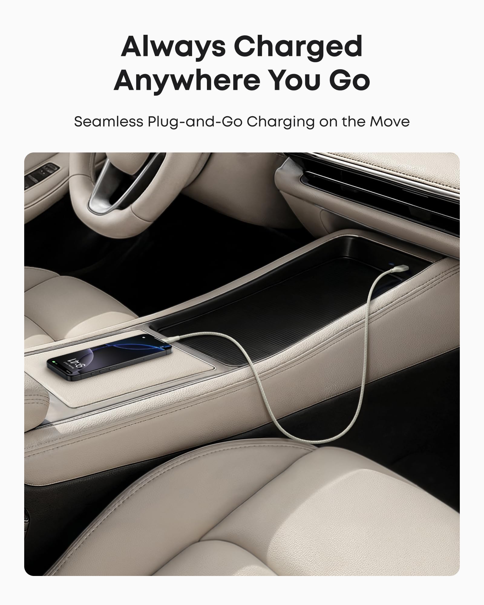 Anker USB-A to USB-C Cable (3 ft / 6 ft, Upcycled-Braided) Anker
