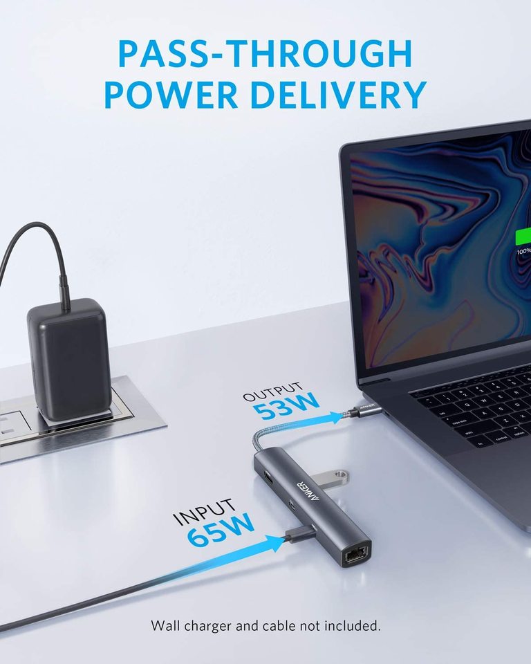 Anker <b>543</b> USB-C Hub (6-in-1, Slim) Anker