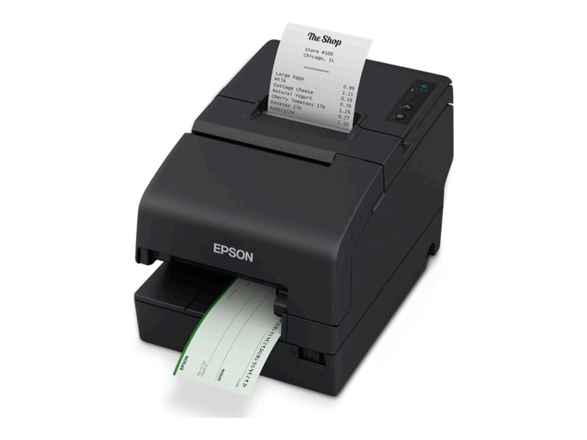 Epson OmniLink TM-H6000VI Multifunction POS Printer Thermal Receipt Slip MICR Endorsement Serial C31CL25032 Barcode Printer Shop