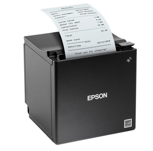 Epson OmniLink TM-m30II Compact Thermal Receipt Printer 250 mm/sec USB, Ethernet and Wi-Fi C31CJ27A9981 Barcode Printer Shop