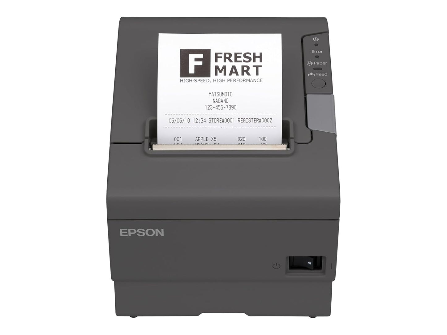 Epson TM-T88V Thermal Printer 300 mm/sec USB Receipt Printer C31CA85042 Barcode Printer Shop