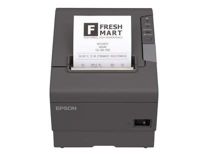 Epson TM-T88V Thermal Receipt Printer 300mm/sec Dark Gray C31CA85656 Barcode Printer Shop