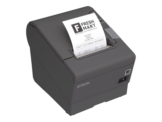 Epson TM-T88V Thermal Receipt Printer 300mm/sec Dark Gray C31CA85656 Barcode Printer Shop