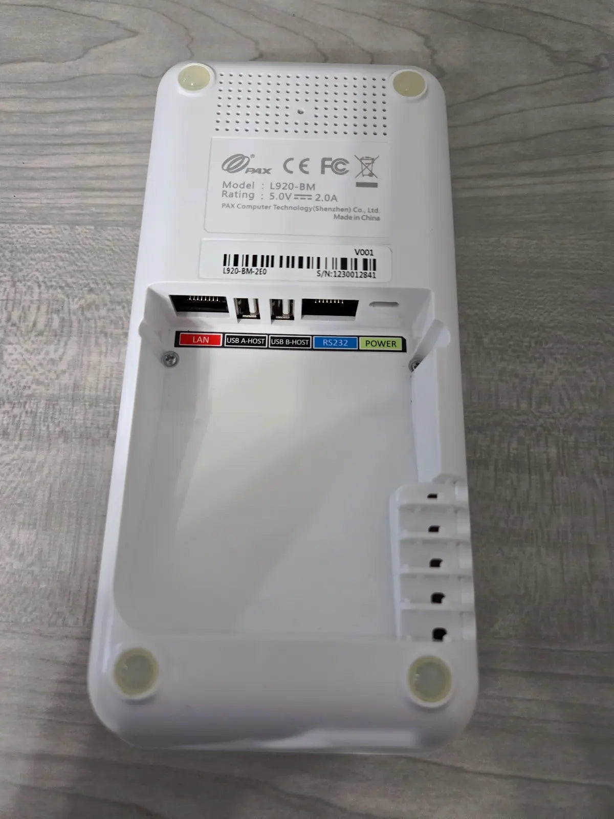 PAX L920-BM-2E0 Multifunctional Base for A920 - Refurb POS Nerds