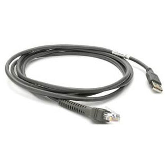 Zebra 7 Feet Shielded USB Cable for Enhanced Data Transfer CBA-U21-S07ZBR Barcode Printer Shop