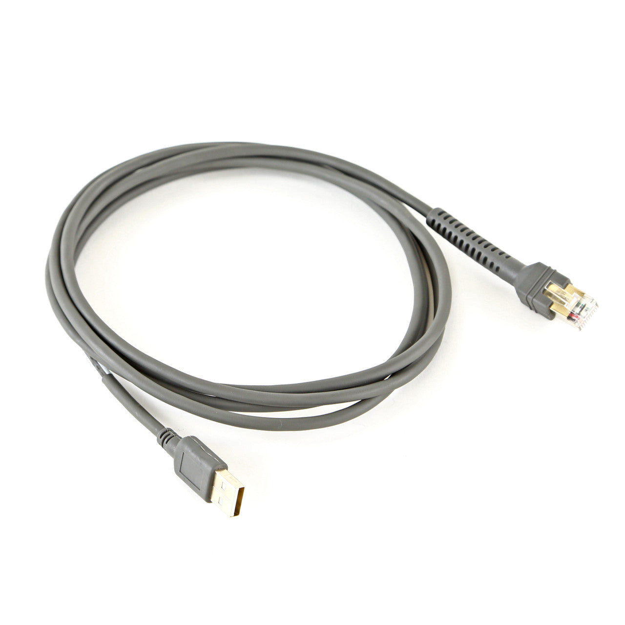 Zebra USB Cable Series A 7 ft Straight for LS2208 and DS Series Corded Scanners CBA-U01-S07ZAR Barcode Printer Shop